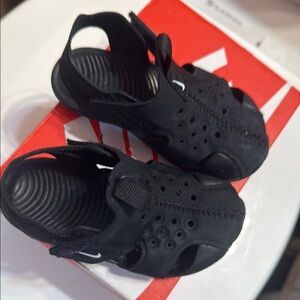 Nike Kids Black Sandals